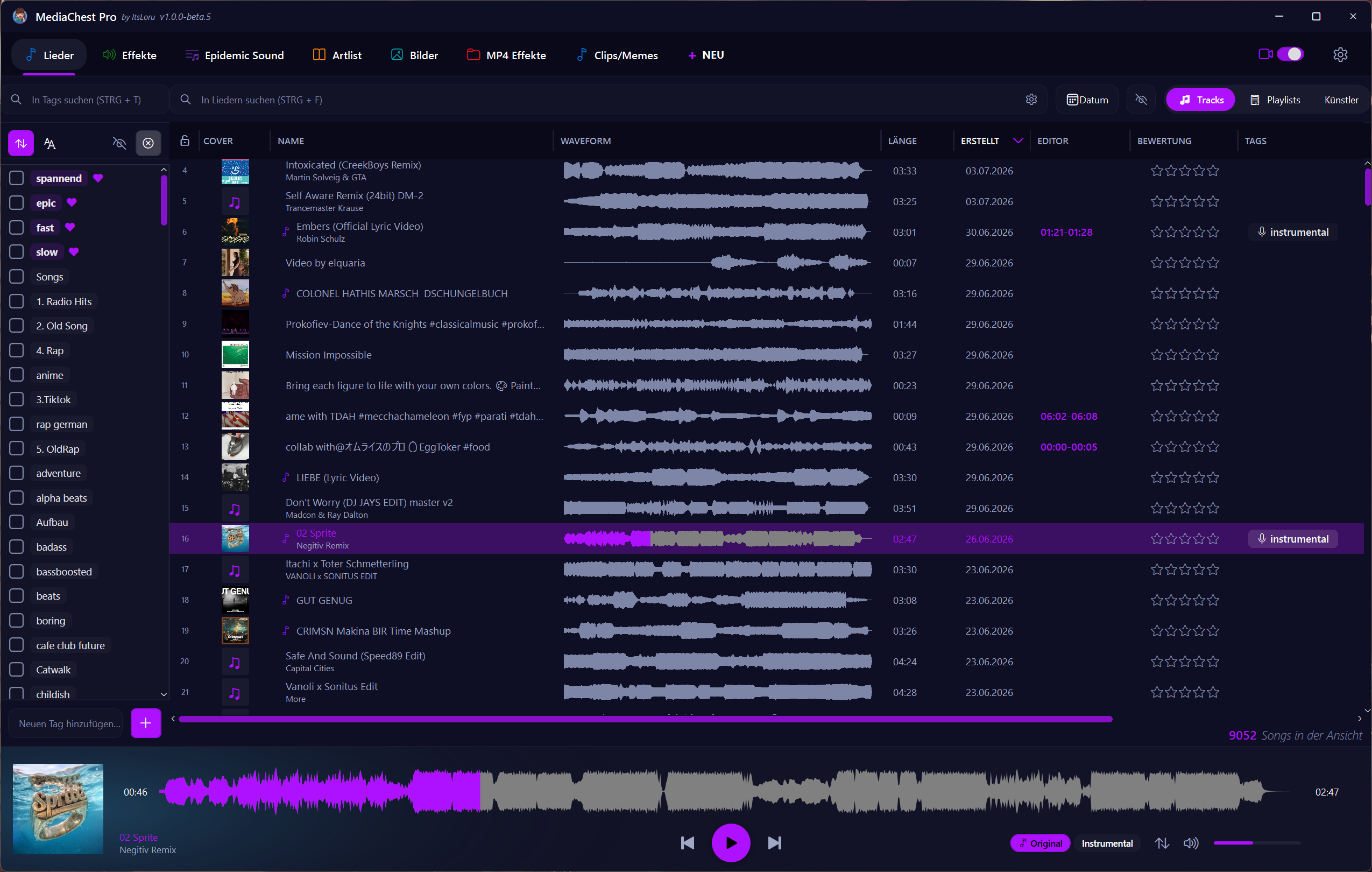 MediaChest — Screenshot